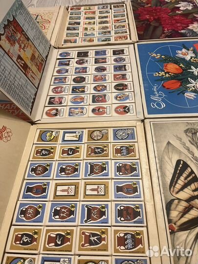 Спички СССР в деревянном коробке