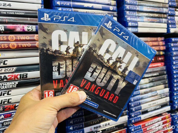 Call of duty vanguard ps4 диск новый