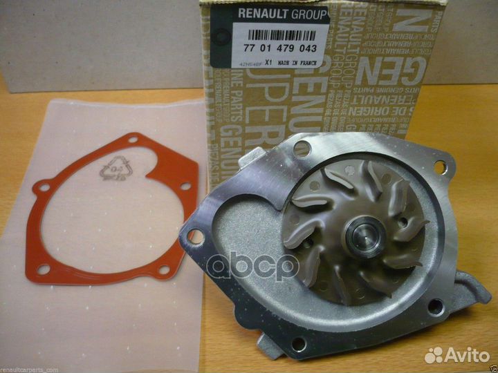 Насос водяной Renault Duster (10) 2.0i 7701479043