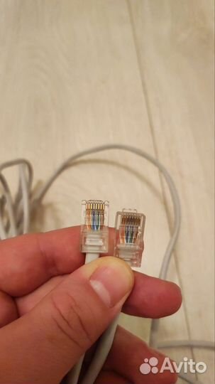 Сетевой шнур провод для интернета 10 метров