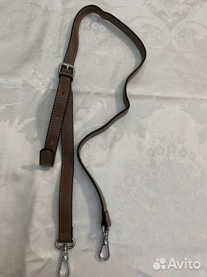 Кожаный ремень для сумки