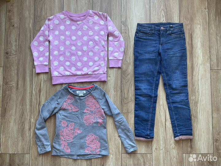 Одежда 122-128 для девочки Next, H&M, Mayoral