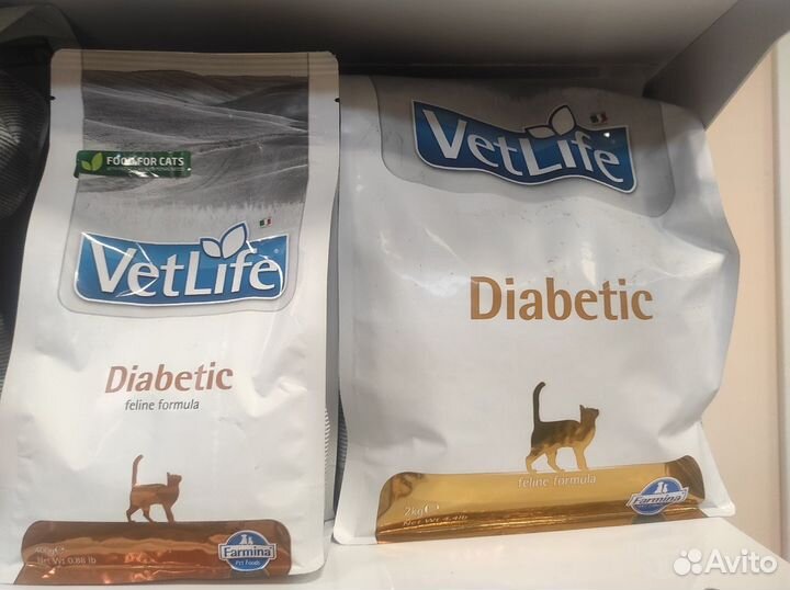Сухой корм для кошек Фармина Vet Life Диабетик