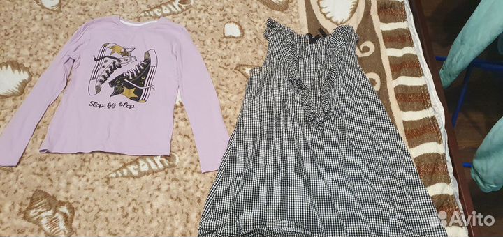 Футболка, кофта, платье, жилетка для девочки