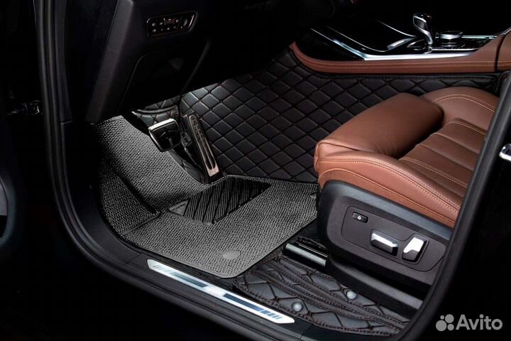 3D Коврики Lexus Салон Багажник из Экокожи