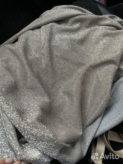 Ткань трикотаж с блестками