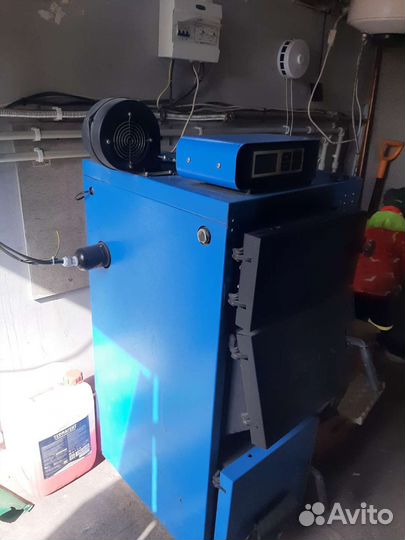 Твердотопливный котел длительного горения бу