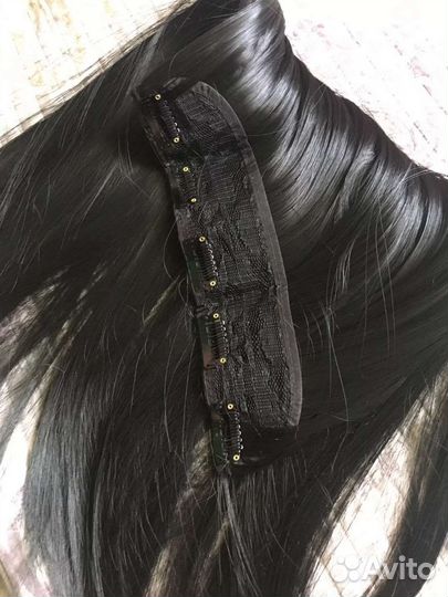 Волосы на заколках 46см