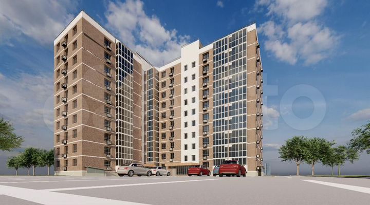 2-к. квартира, 65,5 м², 10/10 эт.