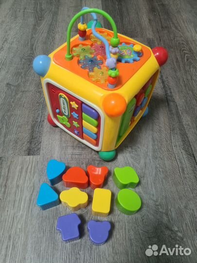 Развивающие игрушки, барабан, сортер