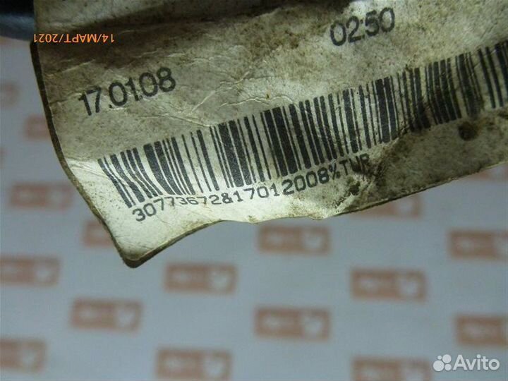 Клемма минусовая Volvo Xc70 BZ95 B6324S 2008