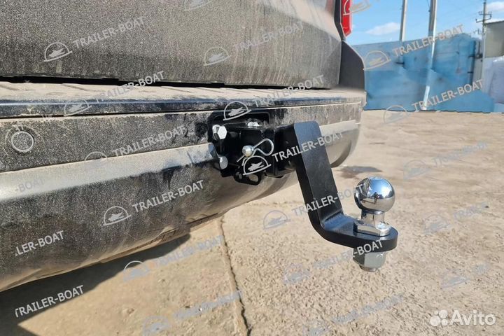 Фаркоп Toyota Land Cruiser 89-97 80 под квадрат, 50мм 55084