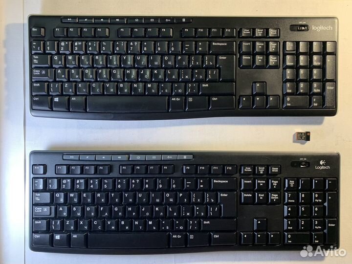 Комплект: две беспроводные клавиатуры logitech K27