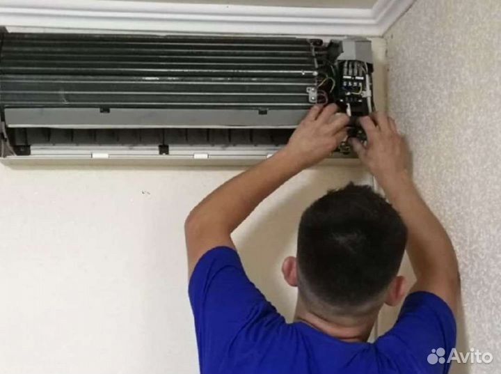 Чистка Заправка Ремонт кондиционеров