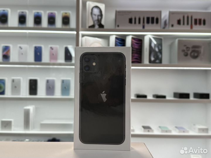iPhone 11 64GB, Black новый