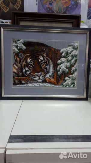 Картина вышивка 