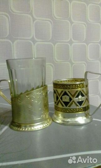 Подстаканники СССР космос, Волгоград