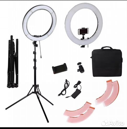 Кольцевая лампа 18 дюймов 240 диодов