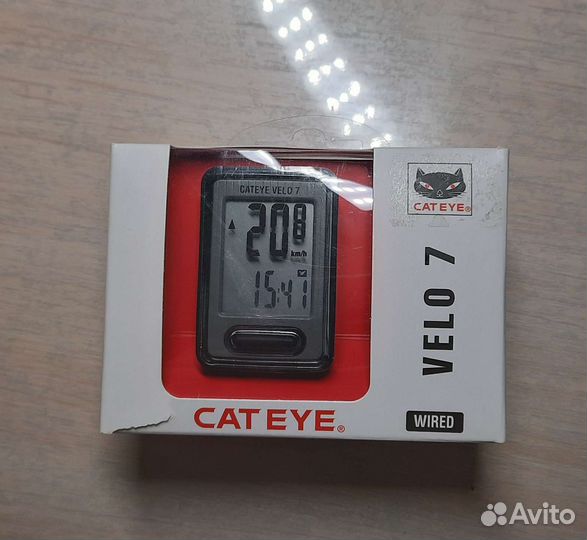 Велокомпьютер cateye velo 7