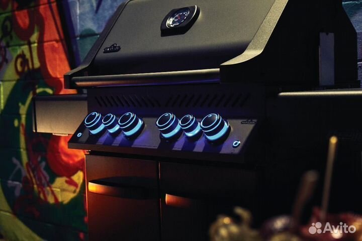 Газовый гриль Napoleon Prestige 500 Фантом с ик го