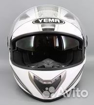 Шлем мото yema (826) 2-стекла (M.S.L.)