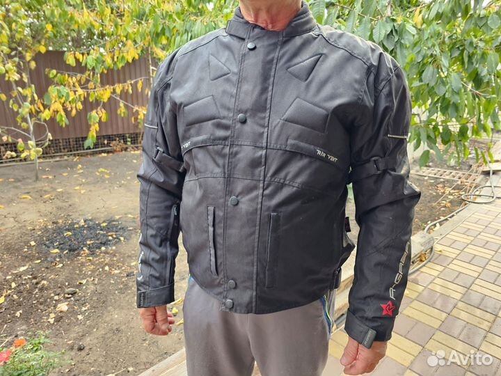 Мотокуртка мужская текстильная