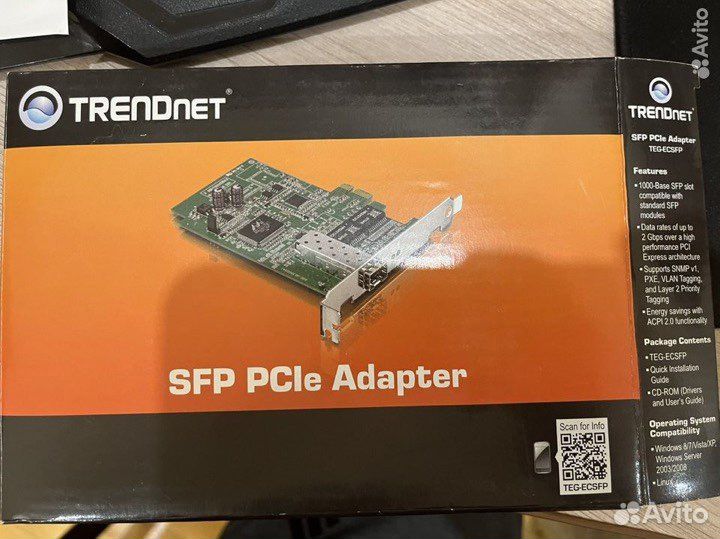 SFP PCIe TEG-ecsfp