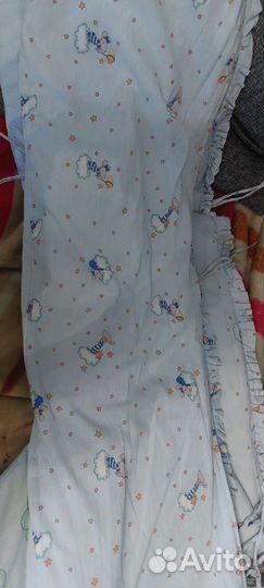 Бортики в кроватку