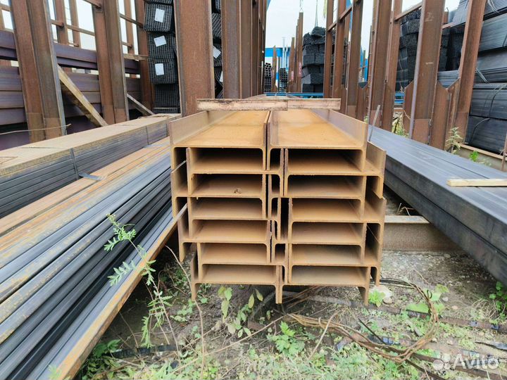 Балка 14 Б1 ГОСТ Р 57837-2017 (ГОСТ 26020), длина 12 м, марка Ст3