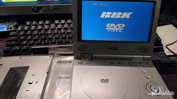 Портативный видеопроигрыватель BBK (разборка)