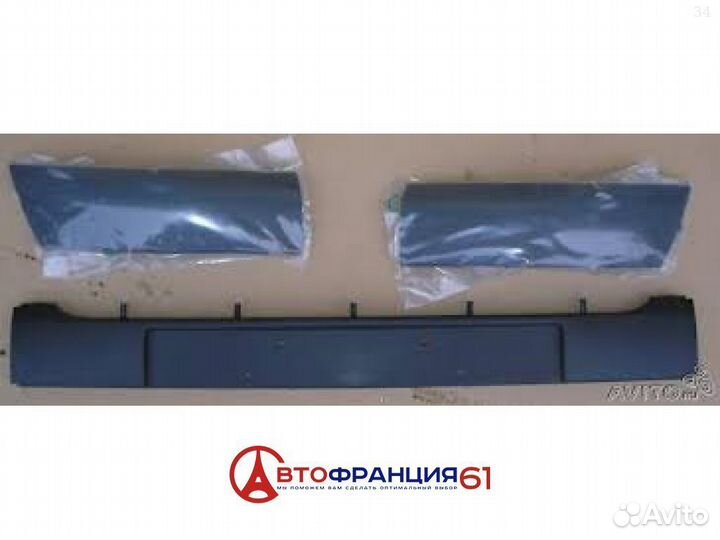 Накладка переднего бампера, 7701207086 renault clio 2