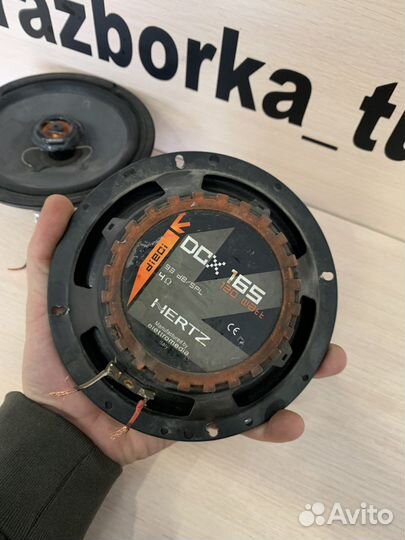Динамики 16 см Hertz DCX 165