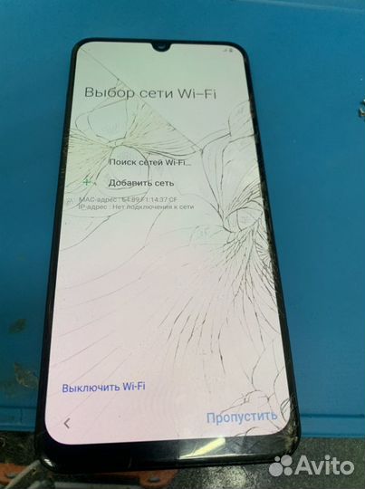 Битый дисплей для samsung a50