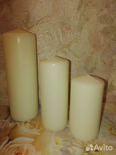Свечи восковые