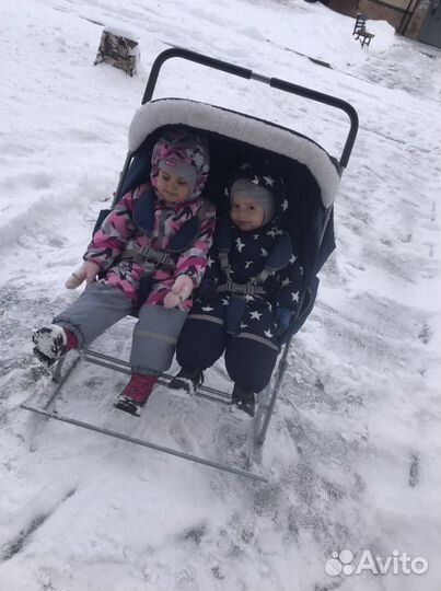 Санки для двойни
