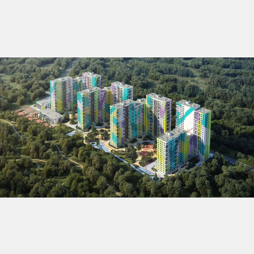 2-к. квартира, 68 м², 7/24 эт.