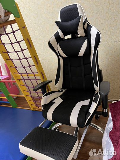 Компьютерное кресло Kano 1 cream / black