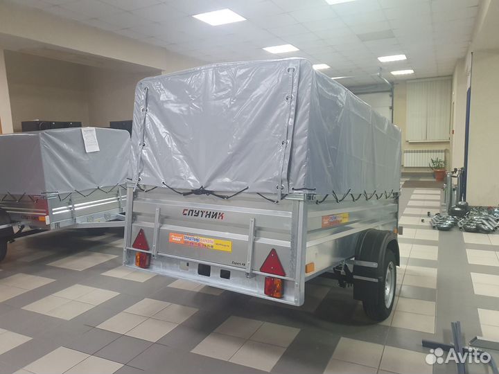 Прицеп Спутник Expert Zn 2213/48 тент 700 мм