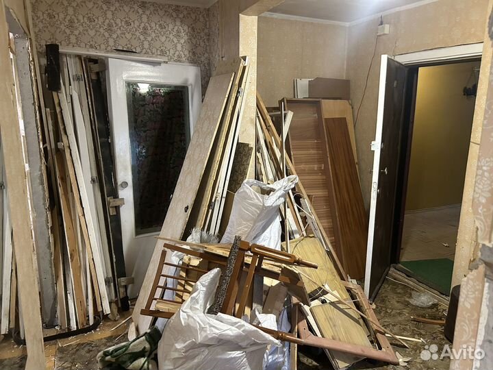 Демонтажные работы/Демонтаж квартир/Вывоз мусора