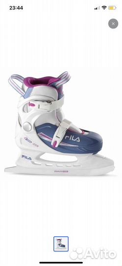 Коньки женские 36-39 раздвижные fila новые