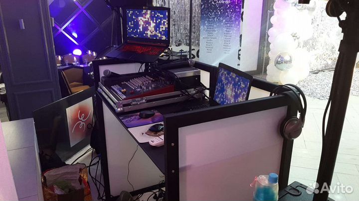 Ширма фасад для диджея