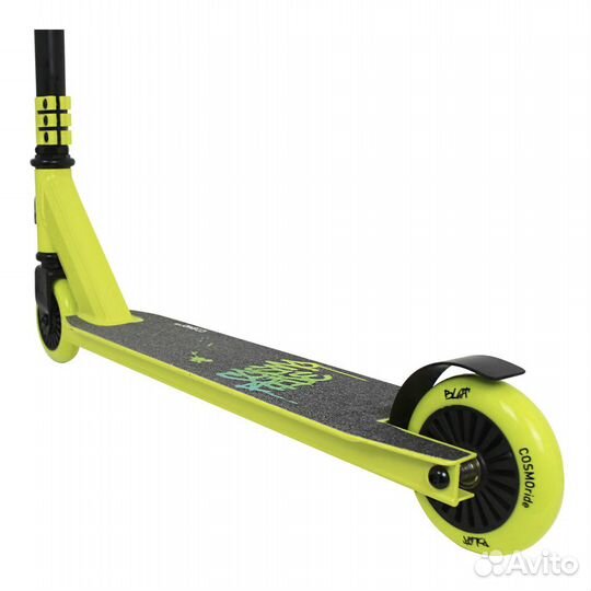 Самокат трюковый Cosmo Ride Blot зеленый. Магазин