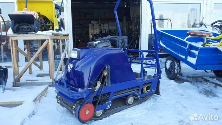 Мотобуксировщик Бурлак M2 FK