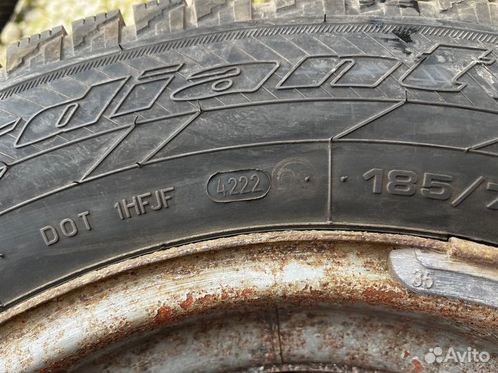 Niva нива Резина как новая, 9 мм r16С