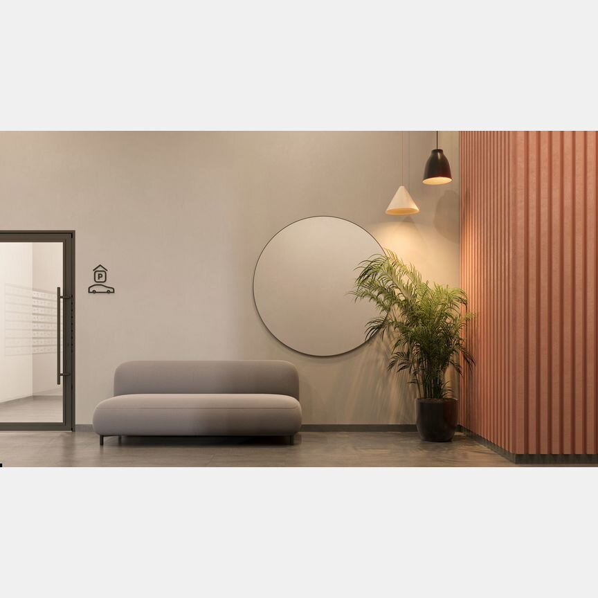 1-к. квартира, 44 м², 8/9 эт.