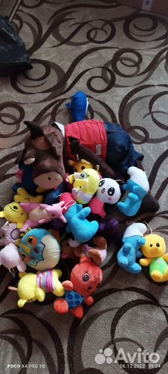 Мягкие игрушки пакетом