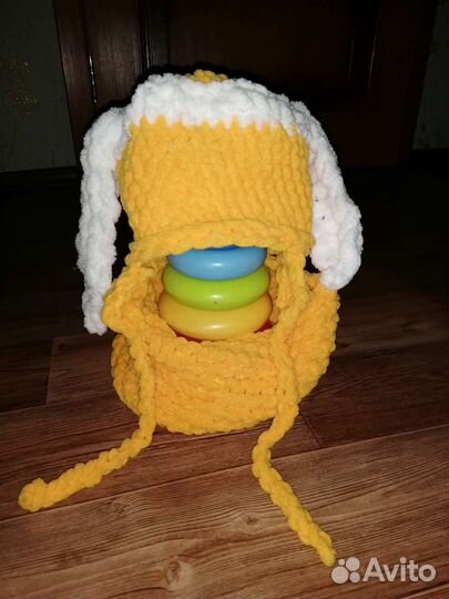 Шапка и снуд для девочки