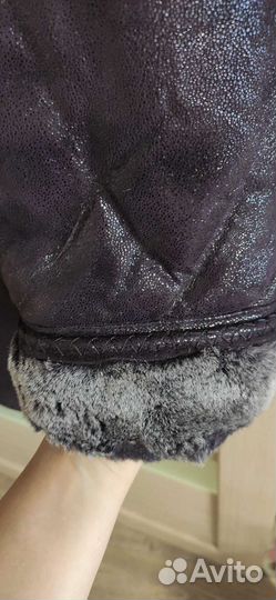 Дубленка натуральная женская 52