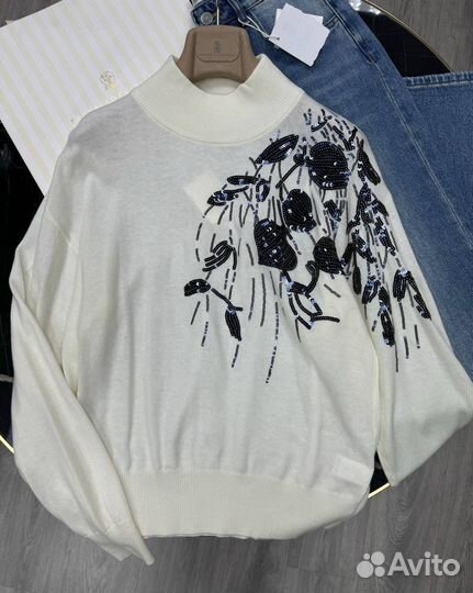 Свитер Brunello Cucinelli хит продаж 2024