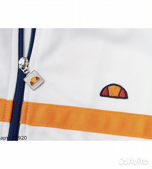 Олимпийка ellesse оранж и зел оригинал бел